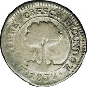 1 Real State of Honduras - Provisional reverse image