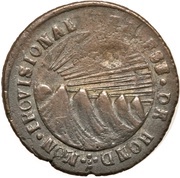 1 Real State of Honduras - Provisional obverse image