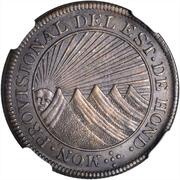 2 Reales State of Honduras; Pattern Strike obverse image