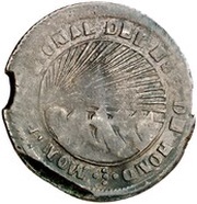 4 Reales State of Honduras - Provisional obverse image