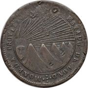 8 Reales State of Honduras - Provisional obverse image