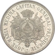 5 Reales Pattern strike obverse image