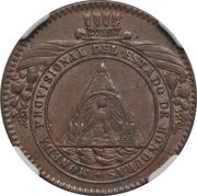 2 Pesos Provisional Coinage obverse image