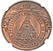 4 Pesos Provisional Coinage obverse image
