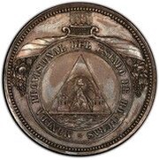 4 Pesos Pattern obverse image