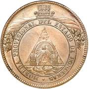 8 Pesos Provisional Coinage obverse image
