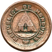 ½ Centavo obverse image