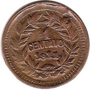 1 Centavo Mule reverse image