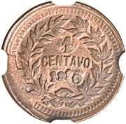 1 Centavo Mule reverse image