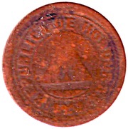 2 Centavos countermarked - Type 3 obverse image