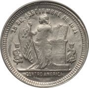 25 Centavos, Honduras, 1899-1918 reverse image