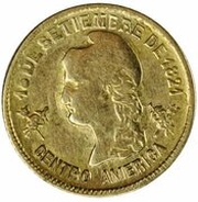 1 Peso Independence; Mule reverse image