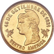 1 Peso reverse image