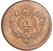 5 Pesos Pattern strike obverse image