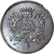 10 Pesos Pattern Strike; Smooth Edge obverse image