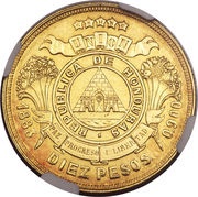 10 Pesos obverse image