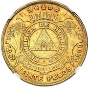 20 Pesos obverse image
