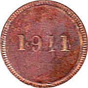 1⁄2 Real Necessity coin - La Ceiba reverse image
