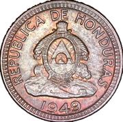 1 Centavo Heavy Type obverse image