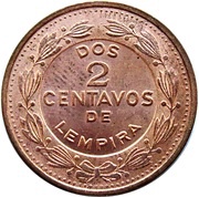 2 Centavos reverse image