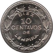 10 Centavos reverse image