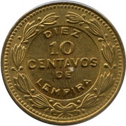 10 Centavos reverse image