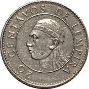 20 Centavos reverse image