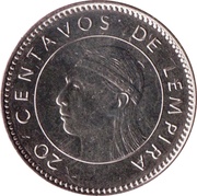 20 Centavos reverse image