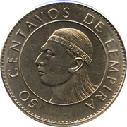 50 Centavos Non-magnetic reverse image