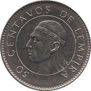 50 Centavos Magnetic reverse image