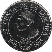 50 Centavos FAO, Honduras, 1994 reverse image