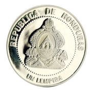 1 Lempira Central Bank obverse image