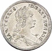 1 Kreuzer - Maria Theresia Graz obverse image