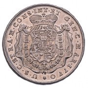 ½ Thaler - Miklós Eszterházy reverse image