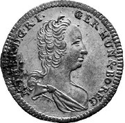 1 Kreuzer - Maria Theresia Graz obverse image