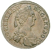 1 Kreuzer - Maria Theresia Hall obverse image