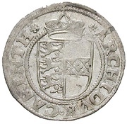 ½ Batzen - Maximilian I St Veit, Austria, 1515-1518 reverse image