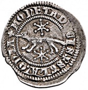 Denier - Henrik Németújvári Bán, as vassal of Béla Crown Prince of Hungary obverse image
