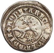 Denier - Henrik Németújvári Bán, as vassal of Béla Crown Prince of Hungary obverse image