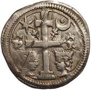 Denier - Henrik Németújvári Bán, as vassal of Béla Crown Prince of Hungary, Hungary, 1267-1270 reverse image