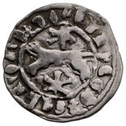 Denier- István Babonich Bán, as vassal of Károly Róbert obverse image