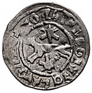 Denier - János Babonich Bán, as vassal of Károly Róbert obverse image