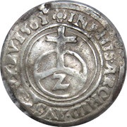 2 Kreuzers - Ferdinand I Vienna, Austria, 1560-1563 reverse image