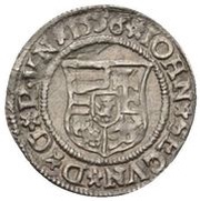 1 Denier - János Zsigmond and Izabella obverse image