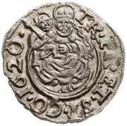 1 Denier - Gábor Bethlen, Hungary, 1620-1626 reverse image