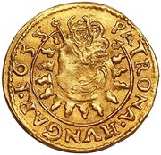 1 Denier - II György Rákóczi reverse image