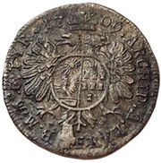 1 Kreuzer - I József, Hungary, 1709 reverse image