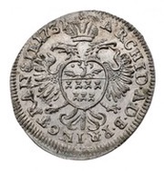 1 Kreuzer - Charles III, Hungary, 1731 reverse image