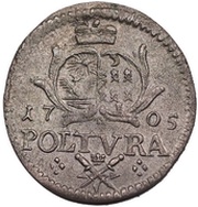 1 Poltura - Leopold I, Hungary, 1705 reverse image