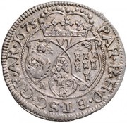 6 Denáros Garas - Mihály Apafi reverse image